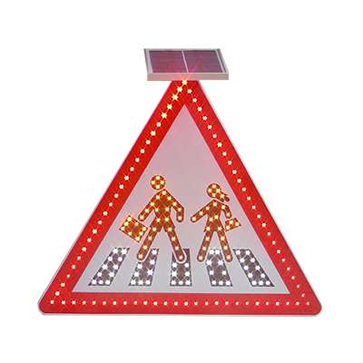 Costumed aluminum solar powered LED traffic warning sign crosswalk signal ,LED traffic signal,stop sign